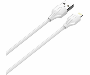 Kabel USB na Lightning LDNIO LS542, 2,1 A, 2 m (bílý)