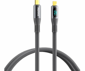 Kabel USB-C-lightning Remax Zisee, RC-C031, 20W (šedý)