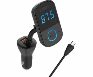 LDNIO Bluetooth C705Q 2USB, USB-C vysílač FM + kabel Micr...