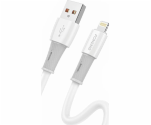 Foneng Kabel USB na Lightning, X86 3A, 1,2 m (bílý)