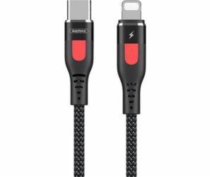 Kabel USB-C do Lightning Remax Lesu Pro, 1 m (černý)