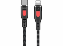 Kabel USB-C do Lightning Remax Lesu Pro, 1 m (černý)