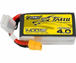 Baterie Tattu R-Line 4.0 1400mAh 14,8V 130C 4S1P XT60