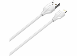 Kabel USB-Lightning LDNIO LS543, 2,1 A, 2 m (bílý)