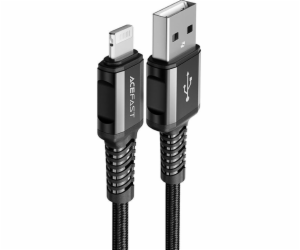 Kabel USB-Lightning Acefast C1-02, 1,2 m (černý)