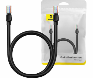 Síťový kabel Baseus Ethernet CAT5, 1 m (černý)