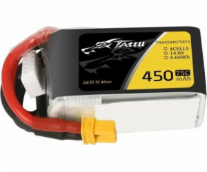 Baterie Tattu 450mAh 14,8V 75C 4S1P