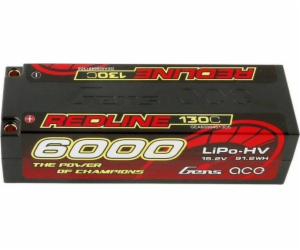 Baterie Gens Ace Redline 6000mAh 15,2V 130C 4S1P HardCase...