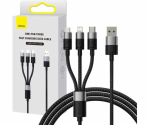 Rychlé nabíjení USB na M+L+C Baseus StarSpeed 3,5A 0,6 m ...