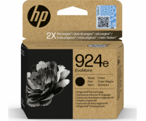 HP 924e EvoMore Black Original Ink Cartridge (1,000 pages)