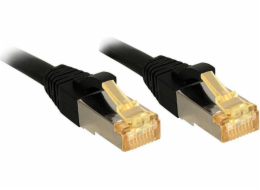 Lindy RJ-45/RJ-45 kat.7 S/FTP Černá 1m (47307)