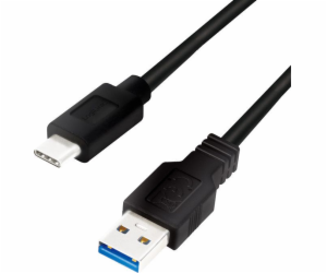 LogiLink USB-A - USB-C USB kabel 3 m černý (CU0171)