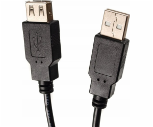 Maclean USB-A – USB-A kabel USB 5 m černý (MCTV-745)