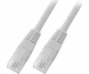 Patchkabel EFB RJ45 U/UTP, Cat.6, PVC, CCA, 0,5m, šedý (K...