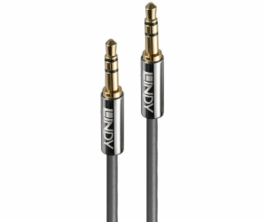 Lindy Jack 3,5mm kabel - Jack 3,5mm 1m stříbrný (35321)