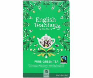 English Tea Sho Zelený čaj (20x2) BIO 40g