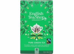 English Tea Sho Zelený čaj (20x2) BIO 40g