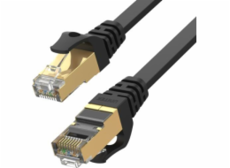 Unitek RJ45, kat. 7, SSTP, 3m, černá (C1897BK-3M)