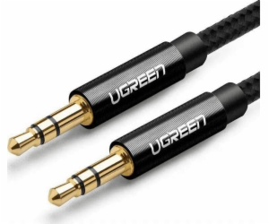 Ugreen Jack 3,5 mm - Jack 3,5 mm kabel 1 m černý (UGR648BLK)