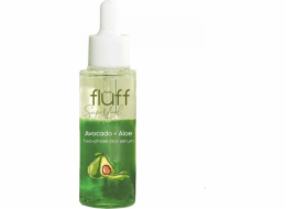 FLOSLEK Fluff Dvoufázové sérum na obličej dvoufázový posilovač obličeje Aloe a avokádo 40 ml