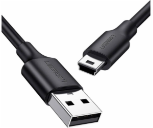 Ugreen USB-A - miniUSB kabel 0,5 m černý (UGR1137BLK)