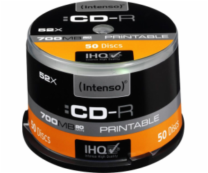 Intenso CD-R 700 MB 52x 50 kusů (1801125)