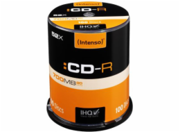 Intenso CD-R 700 MB 52x 50 kusů (1001125)