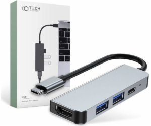 Tech-Protect USB-C Station/Replicator (THP810GRY)