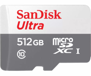 Karta SanDisk Ultra MicroSDXC 512 GB Class 10 UHS-I (SDSQ...