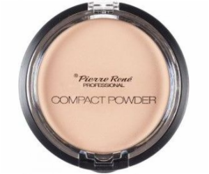 Pierre Rene Compact Powder Pudr na obličej 03 Transparent 8g