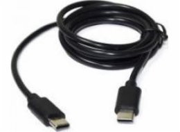 Vakoss USB-C - USB-C USB kabel 1 m černý (TC-U564)