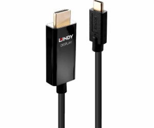 Lindy USB-C – HDMI kabel 1 m černý (43291)