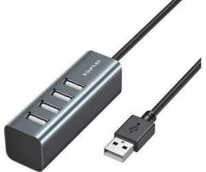 Awei CL-122 USB HUB 4x USB-A 2.0 (6954284085434)