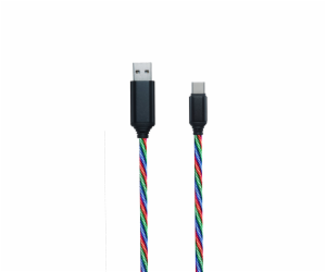 USB 2GO USB-A - USB-C kabel 1 m vícebarevný (797146)