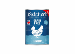 BUTCHER S Original Junior Chicken Jelly - vlhké krmivo pro psy - 400g