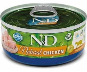 FARMINA N&D Cat Natural Chicken - mokré krmivo pro kočky ...