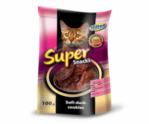 HILTON Soft duck cookies - cat treats - 100g