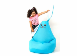 Sako taška pouf Rabbit blue XL 130 x 90 cm