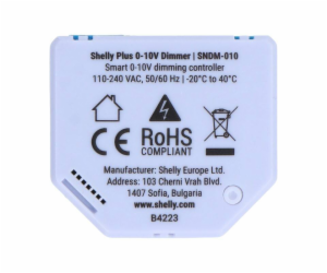 Stmívač Shelly Plus 0-10V