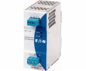 Eaton Jednofázový zdroj PSG 100-240V AC/24V DC 5A 120W 17...