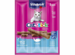 VITAKRAFT CatStick Classic Salmon - pamlsek pro kočky - 18g