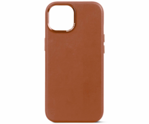 Decoded Leather Backcover for iPhone 15 Tan