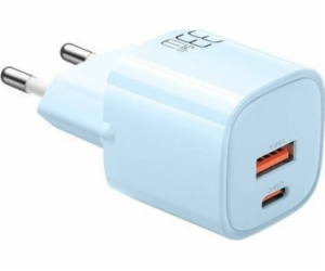 Nabíječka GaN 33W Mcdodo CH-0154 USB-C, USB-A (modrá)