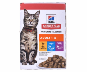 HILL S Feline Adult Multipack Classic - saszetka 12x85g