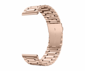 Řemínek z nerezové oceli Colmi Pink Gold 22 mm