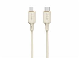 Kabel USB-C na USB-C Dudao L7SCC1M 100W 1m (bílý)