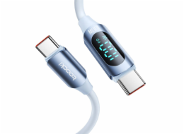 Kabel USB-C na USB-C Toocki TXCTT1- XX04-B2, 2m, FC 100W (modrý)