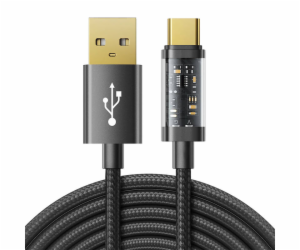 Kabel USB-C Joyroom S-UC027A12 3A, 1,2 m (černý)