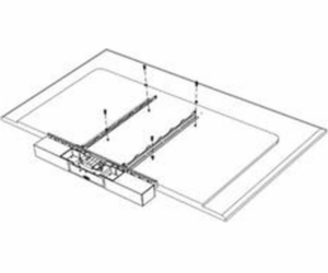 Poly instalační sada pro montáž na/pod monitor pro Poly S...