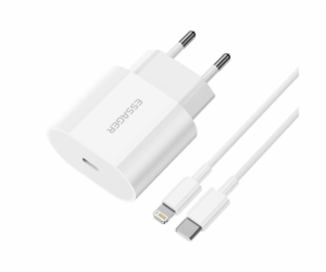 Nabíječka USB-C 20W Essager s kabelem USB-C na Lightning ...